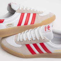 Adidas Glenburn Shoes - FTWR White / Better Scarlet / Gum 3 thumbnail