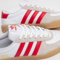 Adidas Glenburn Shoes - FTWR White / Better Scarlet / Gum 3 thumbnail