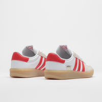 Adidas Glenburn Shoes - FTWR White / Better Scarlet / Gum 3 thumbnail
