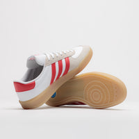 Adidas Glenburn Shoes - FTWR White / Better Scarlet / Gum 3 thumbnail