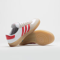 Adidas Glenburn Shoes - FTWR White / Better Scarlet / Gum 3 thumbnail