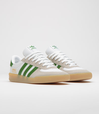 Adidas Glenburn Shoes - FTWR White / Crew Green / Gum3