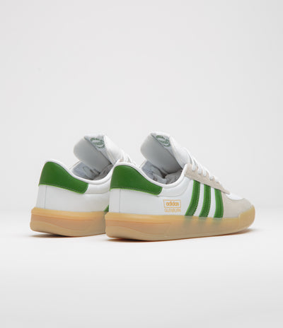 Adidas Glenburn Shoes - FTWR White / Crew Green / Gum3