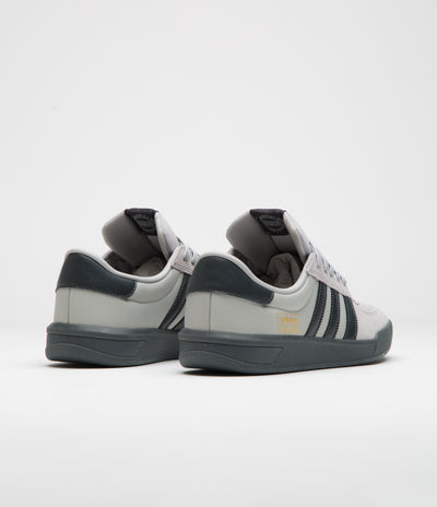 Adidas Glenburn Shoes in Grey Two and Carbon / Bluebird