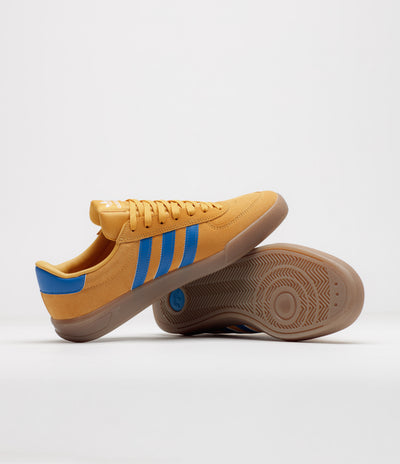 Adidas Glenburn Shoes in Preloved Yellow and Bright Royal / Gum5