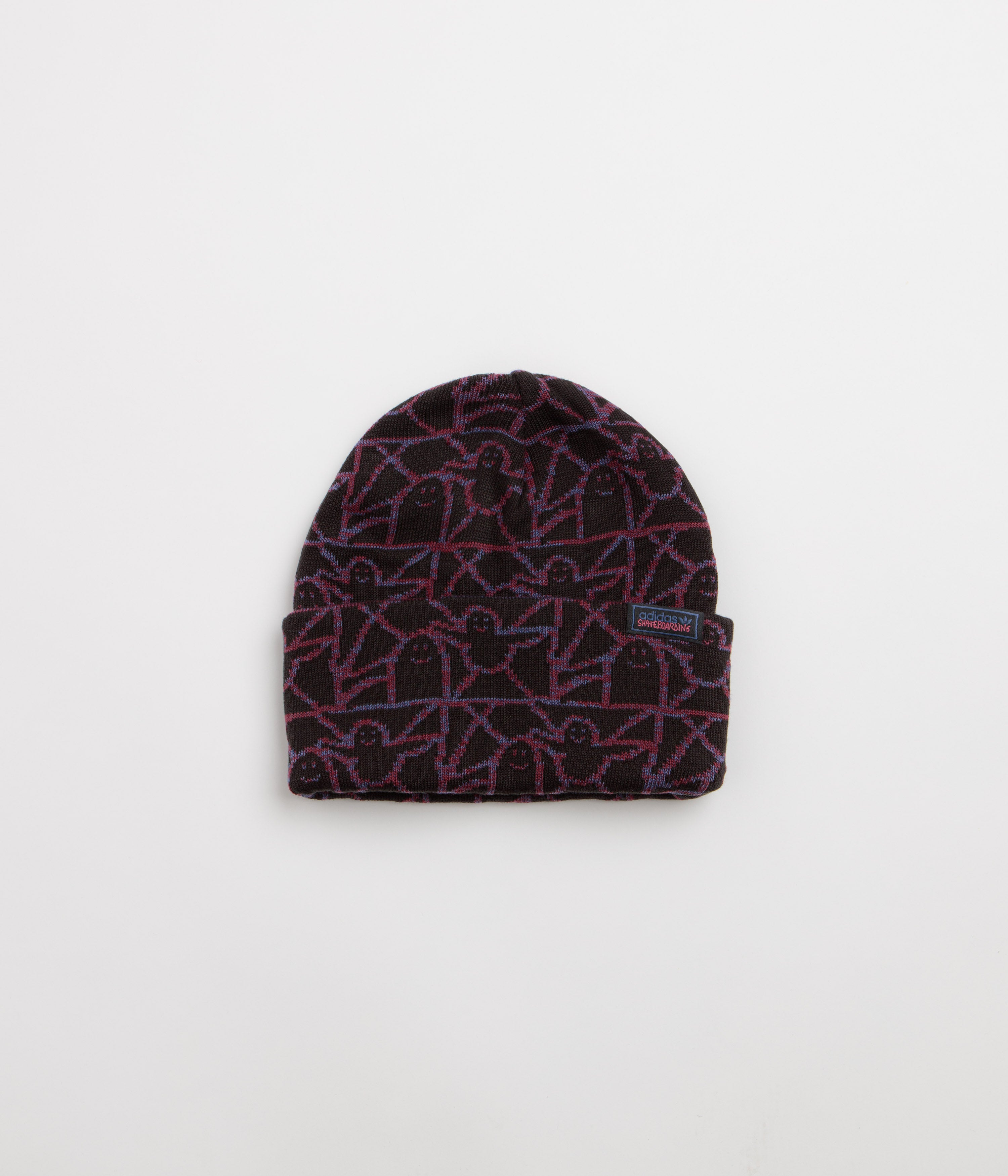 Adidas Gonz Beanie - Black / Muted Purple / Shadow Red