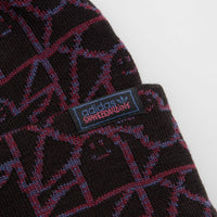 Adidas Gonz Beanie - Black / Muted Purple / Shadow Red thumbnail