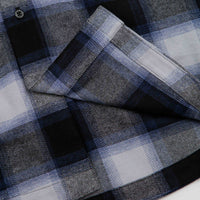 Adidas Gonz Flannel Shirt - Black / Muted Purple / Halo Silver thumbnail