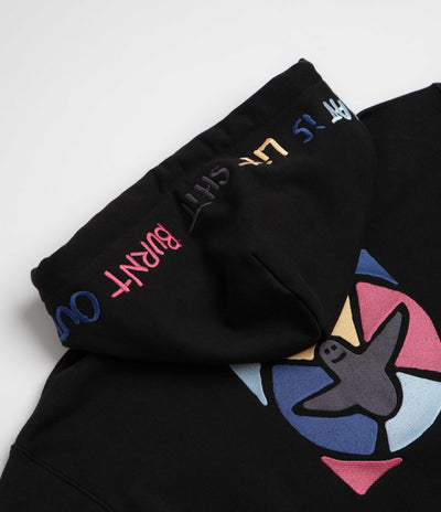 Adidas Gonz Graphic Full Zip Hoodie in Black