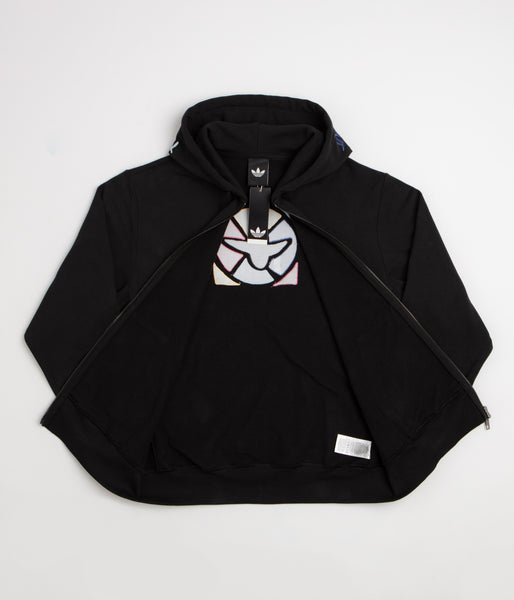 Adidas Gonz Graphic Full Zip Hoodie - Black | flatspot