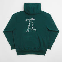 Adidas Gonz Head Hoodie in Aurora Ivy and Black thumbnail