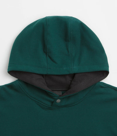 Adidas Gonz Head Hoodie in Aurora Ivy and Black