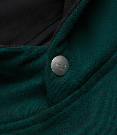 Adidas Gonz Head Hoodie in Aurora Ivy and Black