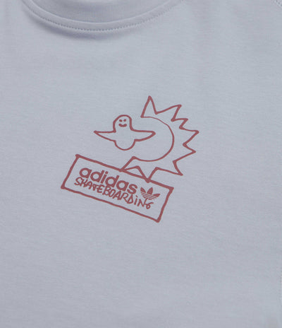 Adidas Gonz NA T-Shirt - Halo Silver / Shadow Red
