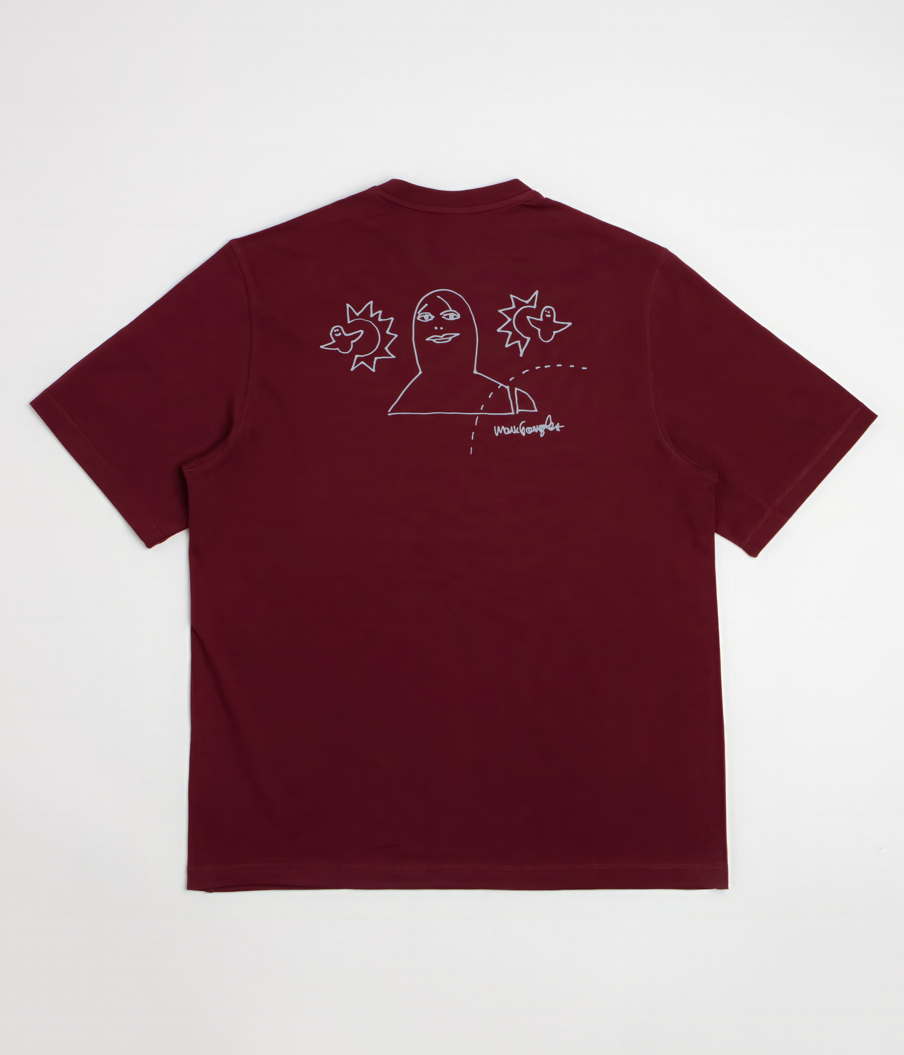 Adidas Gonz NA T-Shirt - Shadow Red / Halo Silver