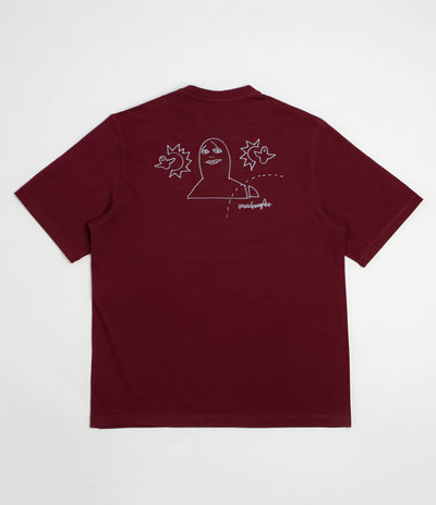 Adidas Gonz NA T-Shirt - Shadow Red / Halo Silver