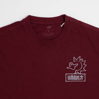 Adidas Gonz NA T-Shirt - Shadow Red / Halo Silver thumbnail
