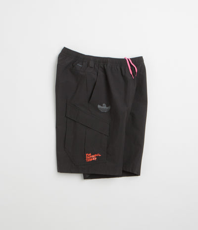 Adidas Gonz x Terrex Shmoofoil Cargo Shorts in Black