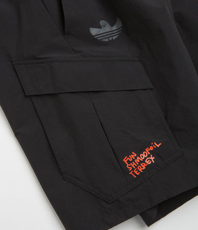 Adidas Gonz x Terrex Shmoofoil Cargo Shorts in Black