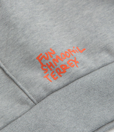 Adidas Gonz x Terrex Shmoofoil Xploric Hoodie in Medium Grey Heather