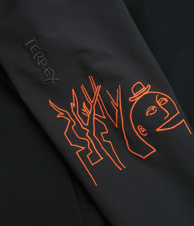 Adidas Gonz x Terrex Shmoofoil Xploric Jacket  in Black