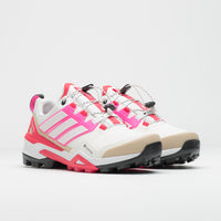 Adidas Gonz x Terrex Skychaser Shmoofoil Gore-Tex Shoes in Bliss Pink and FTWR White / Lucid Pink thumbnail