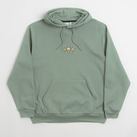 Adidas Henry Jones Deckfoil Hoodie in Silver Green thumbnail