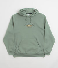 Adidas Henry Jones Deckfoil Hoodie in Silver Green