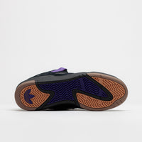 Adidas Kader Shoes - Core Black / Collegiate Purple / Gold Metallic thumbnail
