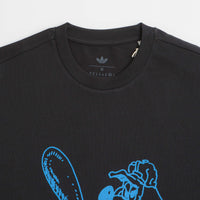 Adidas Kogan Dog T-Shirt - Black / Lucid Ray Blue thumbnail