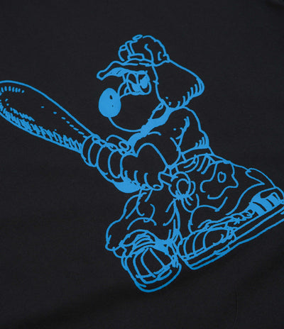 Adidas Kogan Dog T-Shirt - Black / Lucid Ray Blue