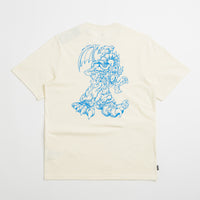Adidas Kogan Dragon T-Shirt - Cream White / Lucid Ray Blue thumbnail