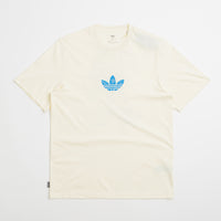 Adidas Kogan Dragon T-Shirt - Cream White / Lucid Ray Blue thumbnail