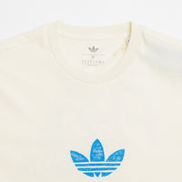 Adidas Kogan Dragon T-Shirt - Cream White / Lucid Ray Blue thumbnail