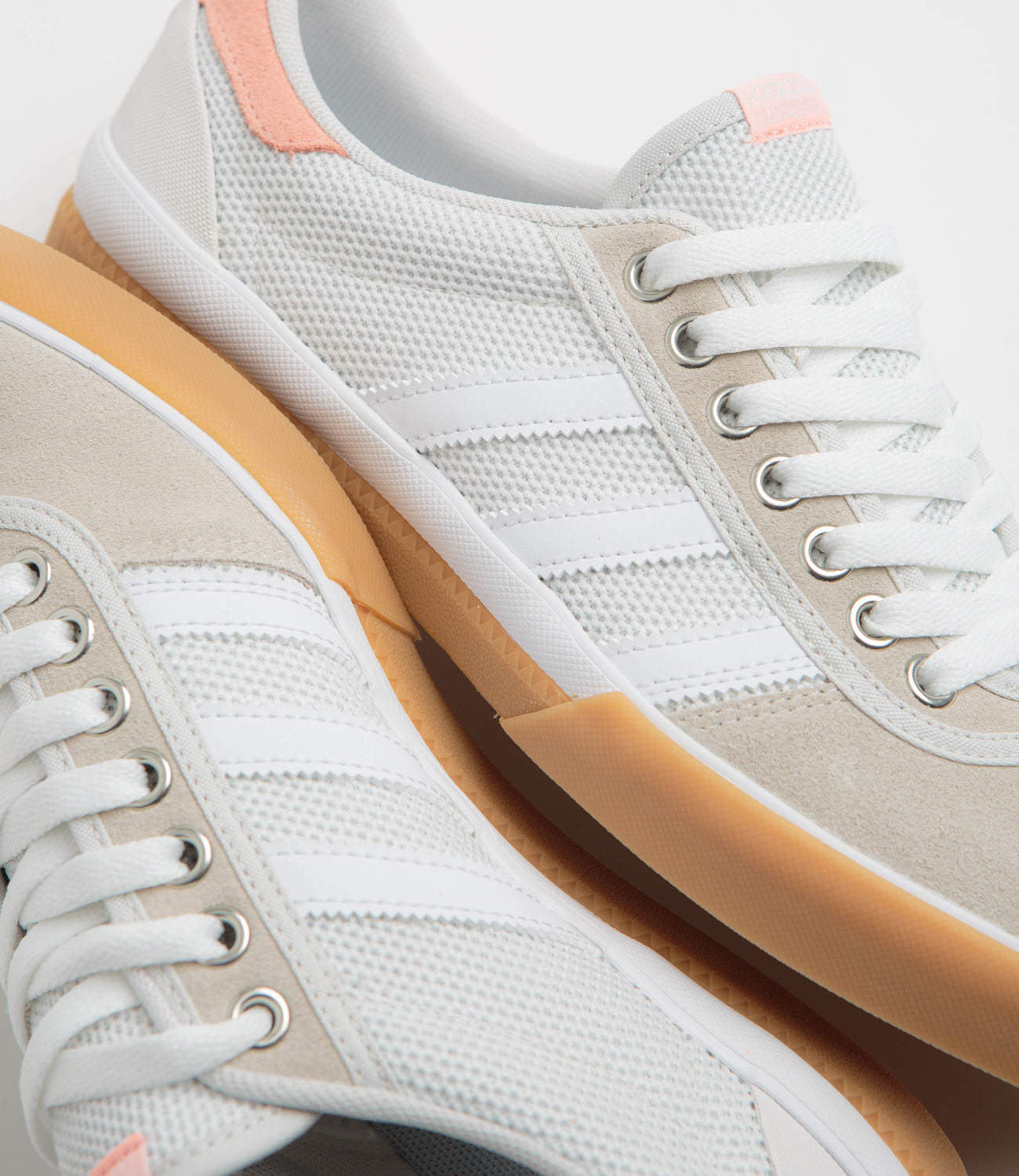 Adidas Lucas Premiere Shoes - FTWR White / Crystal White / Haze Coral |  Flatspot