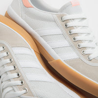 Adidas Lucas Premiere Shoes in FTWR White and Crystal White / Haze Coral thumbnail