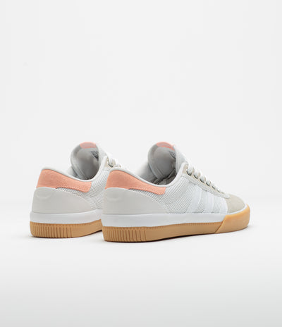 Adidas Lucas Premiere Shoes in FTWR White and Crystal White / Haze Coral