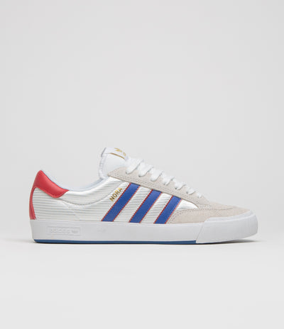 Adidas Nora Shoes - FTWR White / Team Royal Blue / Better Scarlet