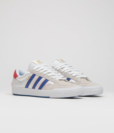 Adidas Nora Shoes - FTWR White / Team Royal Blue / Better Scarlet