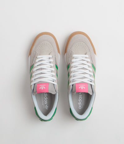 Adidas Nora Shoes in Grey One and Green / Pink Fusion