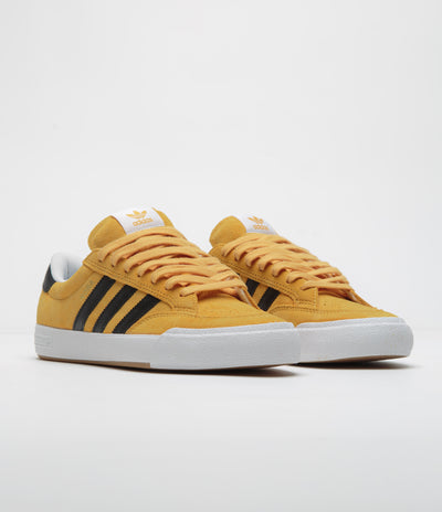 Adidas Nora Shoes in Preloved Yellow and Core Black / FTWR White