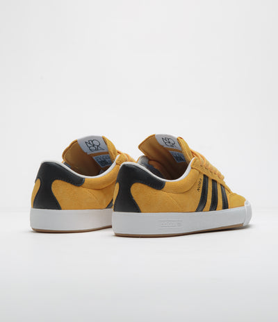 Adidas Nora Shoes in Preloved Yellow and Core Black / FTWR White