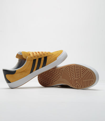 Adidas Nora Shoes in Preloved Yellow and Core Black / FTWR White