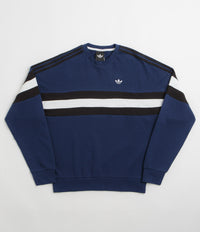 Adidas OG Crewneck Sweatshirt in Dark Blue and Black / White
