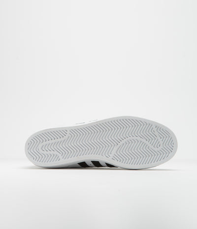 Adidas Pro Model ADV Shoes in FTWR White and Core Black / Gold Metallic