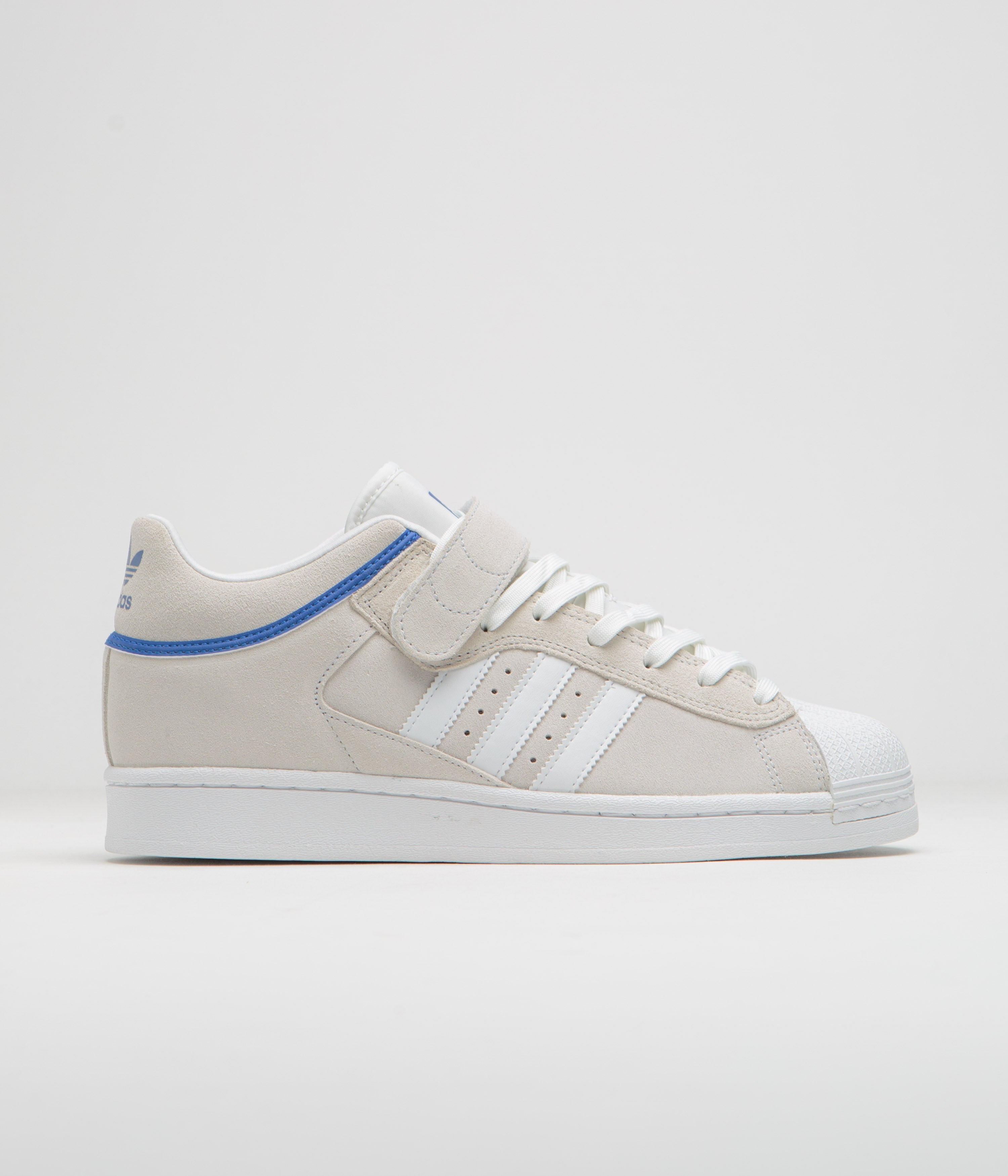 Adidas Pro Shell ADV Shoes - Crystal White / FTWR White / Team Royal B ...