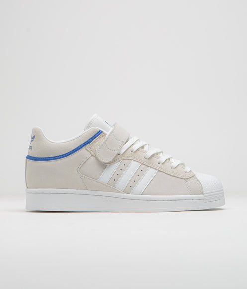 Adidas Pro Shell ADV Shoes - Crystal White / FTWR White / Team Royal B ...