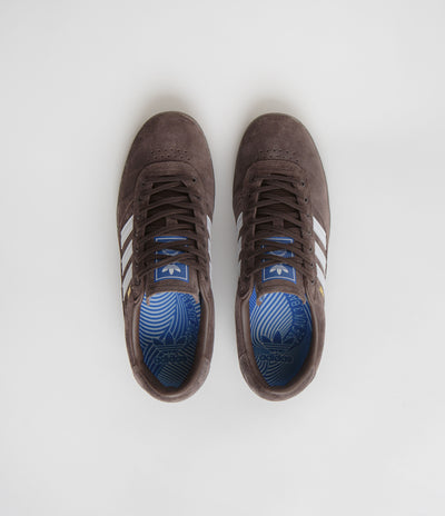 Adidas Puig Indoor Shoes - Brown / FTWR White / Bluebird