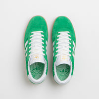 Adidas Puig Indoor Shoes in Green and FTWR White / Gum4 thumbnail