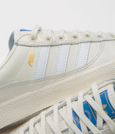 Adidas Puig Indoor Shoes in Off White and FTWR White / Bluebird